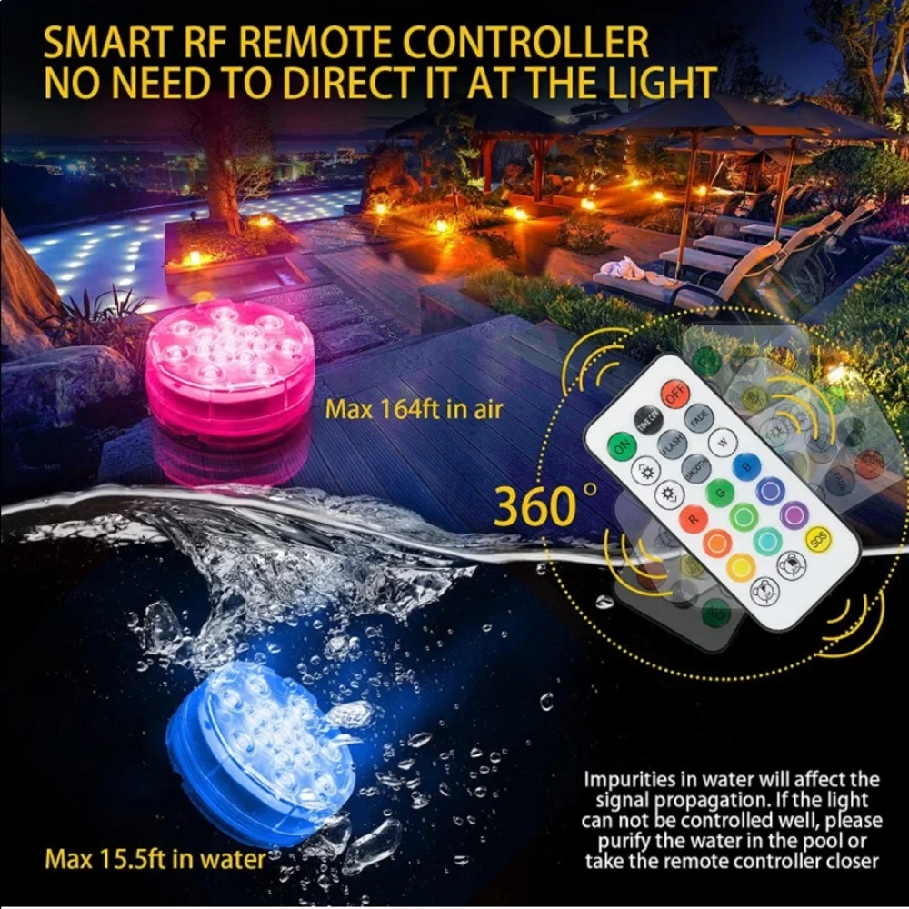 Very cool Submersible LED pool light